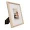 Natural Woodgrain 4&#x22; x 6&#x22; Frame with Mat, Expressions&#x2122; by Studio D&#xE9;cor&#xAE;